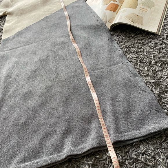 Joan & David Two-Tone Merino Wool Blend Dress - Picture 6 of 6